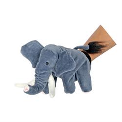 Hånddukke til børn, Elefant - Beleduc